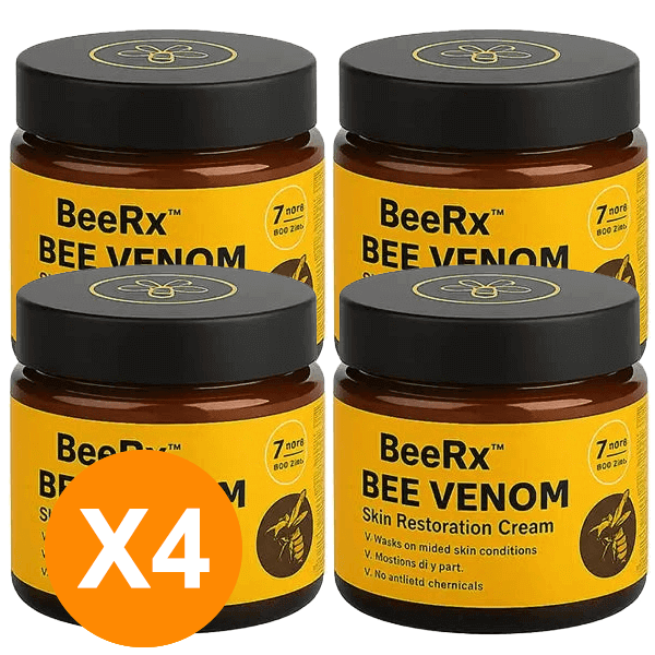 Cream BeeRx™ | Complete Natural Treatment for Psoriasis, Wrinkles and Chronic Skin Diseases!