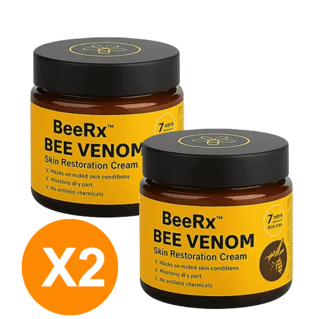 Cream BeeRx™ | Complete Natural Treatment for Psoriasis, Wrinkles and Chronic Skin Diseases!
