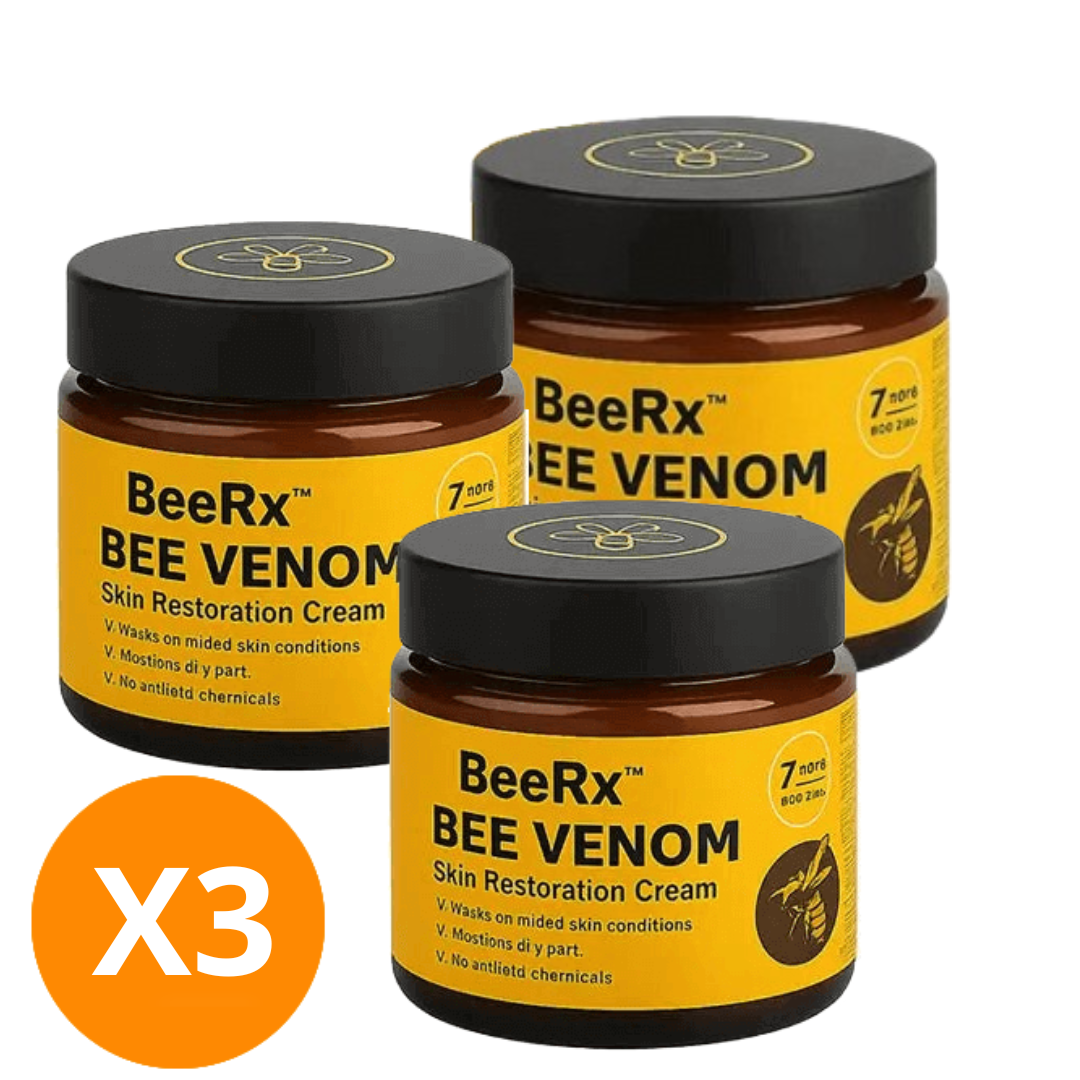 Cream BeeRx™ | Complete Natural Treatment for Psoriasis, Wrinkles and Chronic Skin Diseases!