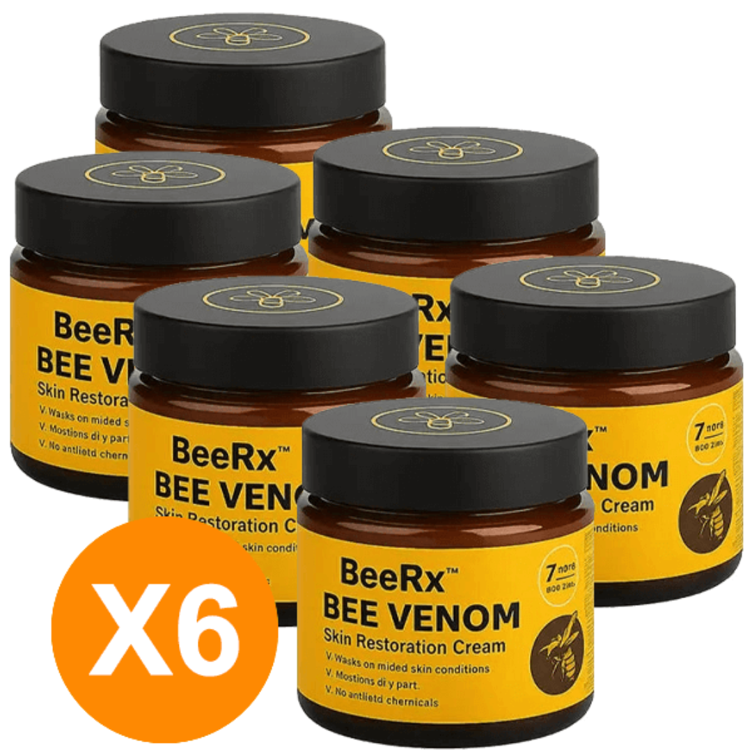 Cream BeeRx™ | Complete Natural Treatment for Psoriasis, Wrinkles and Chronic Skin Diseases!